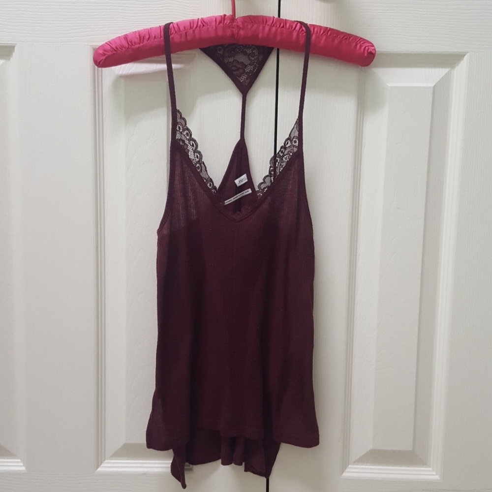 Urban Outfitters Maroon Tank Top